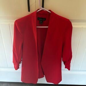 Red blazer